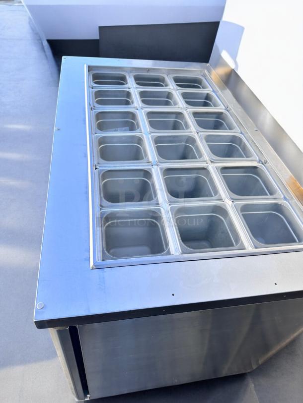 SALAD PREP TABLE – Turbo Air JBT-48-N – Excellent Condition – Tested & Working! - Image 7 of 10
