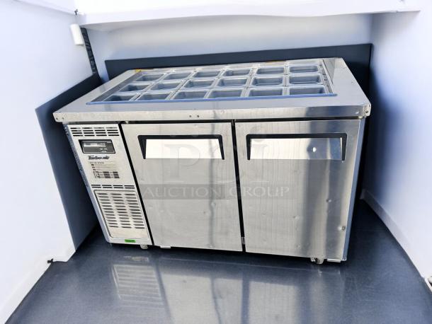 SALAD PREP TABLE – Turbo Air JBT-48-N – Excellent Condition – Tested & Working! - Image 2 of 10