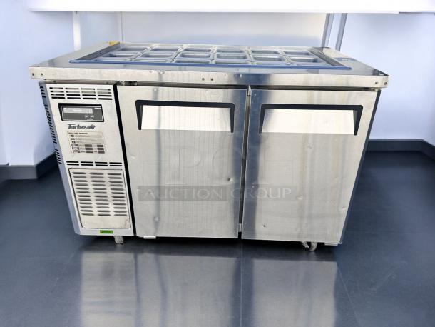 SALAD PREP TABLE – Turbo Air JBT-48-N – Excellent Condition – Tested & Working! - Image 4 of 10