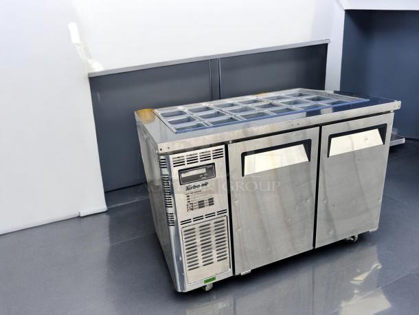 SALAD PREP TABLE – Turbo Air JBT-48-N – Excellent Condition – Tested & Working! - Image 3 of 10