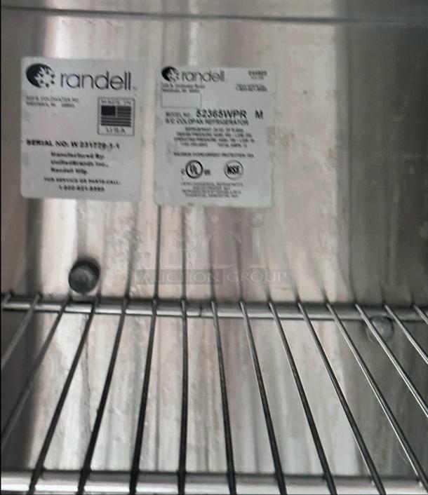 SANDWICH PREP TABLE – Randell 52366SVPR M – Excellent Condition – Tested & Working! - Image 10 of 10