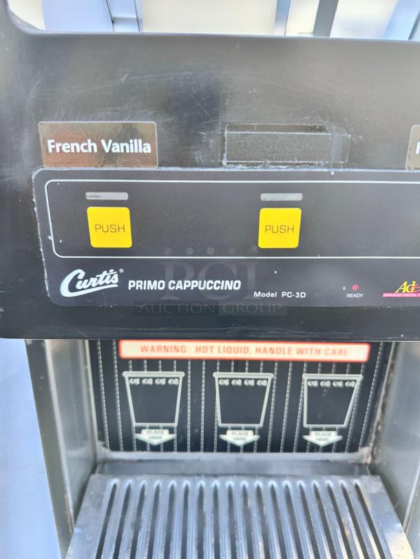 HOT BEVERAGE DISPENSER – Curtis Primo Cappuccino – Excellent Condition – Tested & Working! - Image 6 of 9