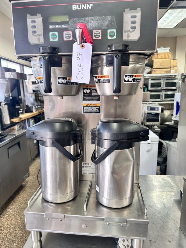 COFFEE BREWER – BUNN Dual BrewWISE DBC – Excellent Condition – Code 47 – Tested & Working! - Image 5 of 9