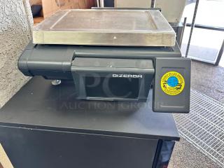 digital retail scale model with display and stainless platform