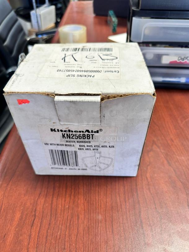 Flat Beater – KitchenAid KN256BBT – Like-New in Box – Code 40 – Tested & Working! - Image 2 of 5