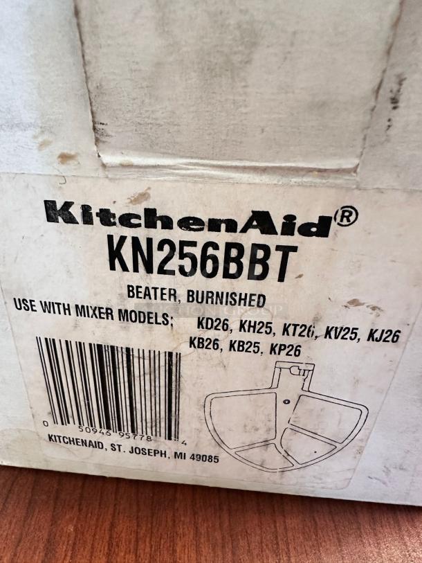 Flat Beater – KitchenAid KN256BBT – Like-New in Box – Code 40 – Tested & Working! - Image 5 of 5