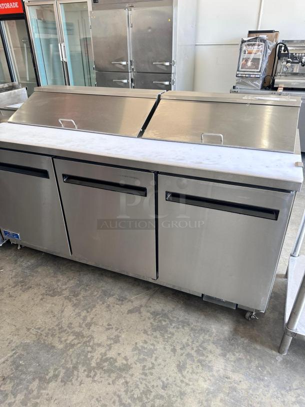 SANDWICH PREP TABLE – Turbo Air TST-72SD-D4 – Excellent Condition – Code OSA37 – Tested & Working! - Image 3 of 4