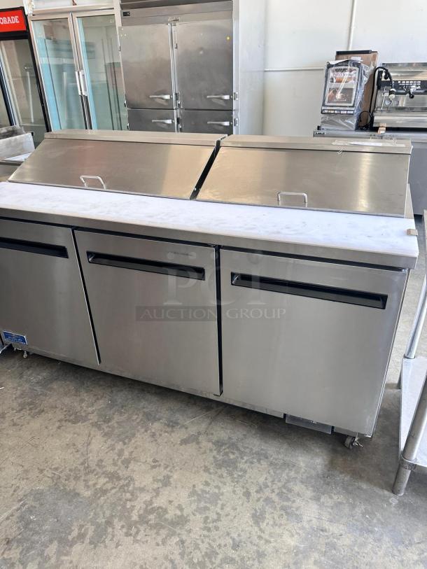 SANDWICH PREP TABLE – Turbo Air TST-72SD-D4 – Excellent Condition – Code OSA37 – Tested & Working! - Image 4 of 4