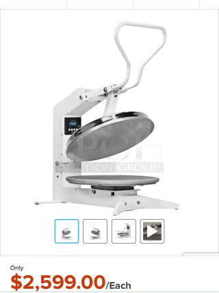 DOUGH PRESS – Proluxe PP1818A – Brand New in Box