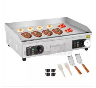 ELECTRIC GRIDDLE – Vevor EG-818 – Excellent Condition – Tested & Working! – Code OSA16