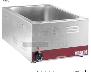 FOOD WARMER – Kratos ENFW1204K – Excellent Condition – Code OSA 10 – Tested & Working!