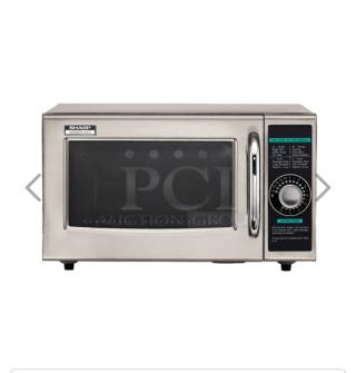 COMMERCIAL MICROWAVE – Sharp R21LCF – Excellent Condition – Code OSA 9 – Tested & Working!