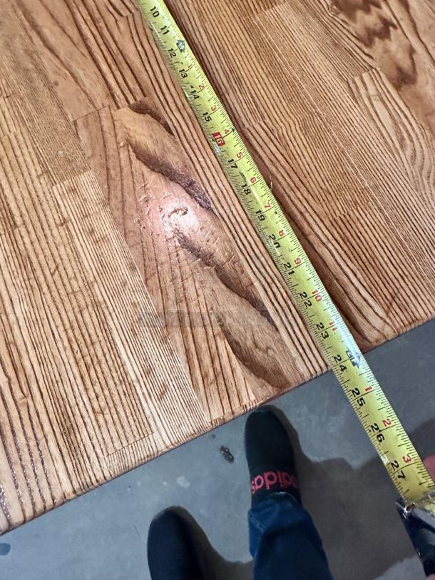 WOODEN RESTAURANT TABLES (Set of 5) – Excellent Condition – Tested & Ready! - Image 5 of 7