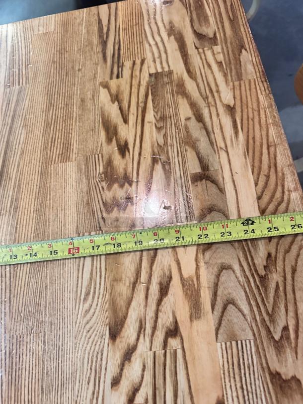 WOODEN RESTAURANT TABLES (Set of 5) – Excellent Condition – Tested & Ready! - Image 6 of 7