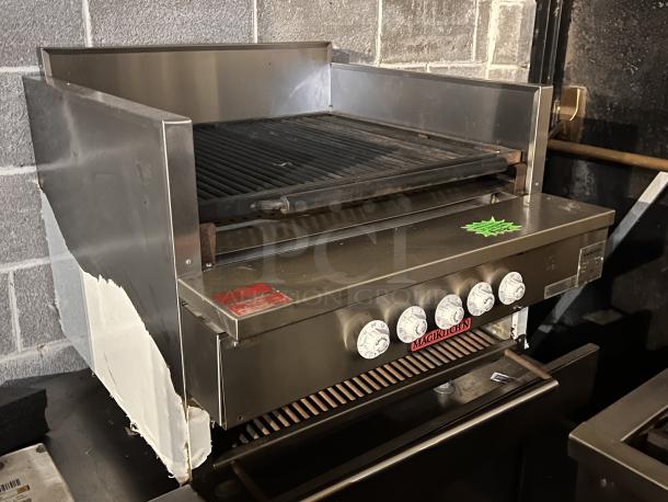 Nice!! Brand New!! Magikitchen 30” Charbroiler
Model# CSE-30

MSRP $6,919 - Image 2 of 4