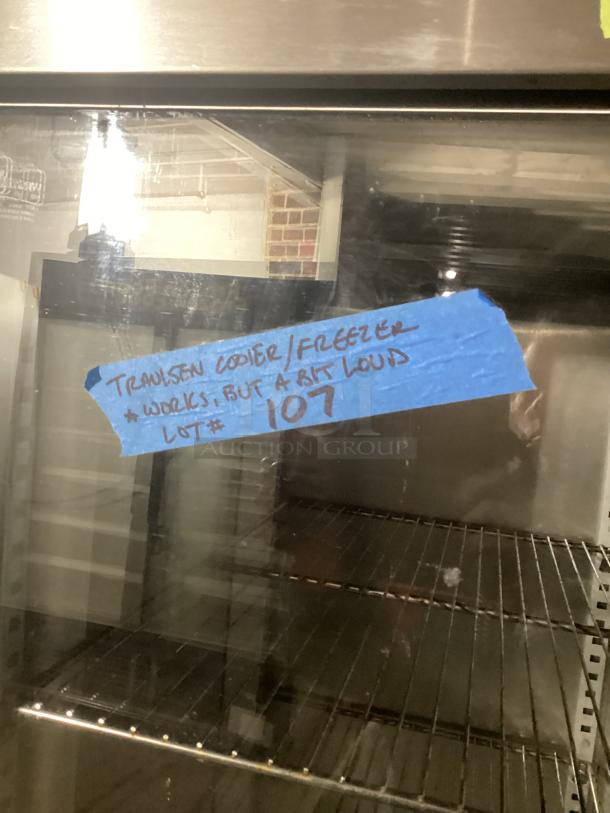 Traulsen Stainless Steel 2-Door Refrigerator or Freezer
Model# MHT23 2DREFSL C20010
134a 
Single Phase 
52 x35 x 77 - Image 3 of 5