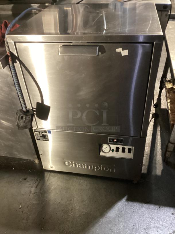 Champion Stainless Steel Under-Counter Dishwasher
Model# UH-150B - Image 1 of 4