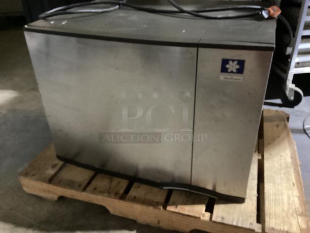 Manitowoc Ice Maker Without Storage Means, Stainless Steel, Not Tested.
Model# SY0455W
22 x 30 x 24 - Image 1 of 3