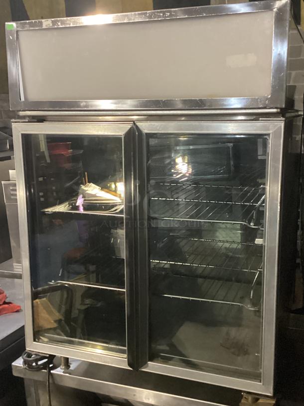 Taylor stainless Steel
/Glass Refrigerator/Freezer Salad Case
Model# 290-12 - Image 1 of 5