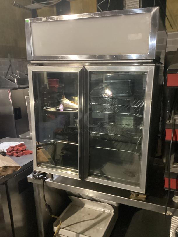 Taylor stainless Steel
/Glass Refrigerator/Freezer Salad Case
Model# 290-12 - Image 2 of 5