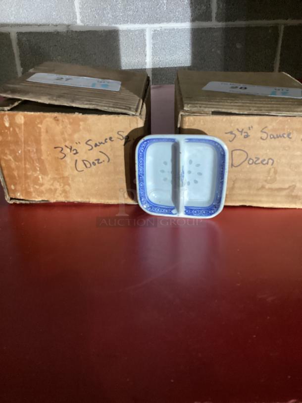 3-½ oz Sauce Square Dish
Qty 12
Your Bid x 12 - Image 2 of 2