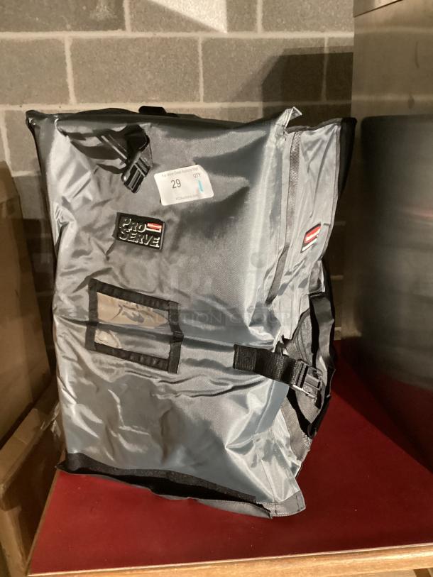 Nice! New! Rubbermaid Commercial Products Pro Serve Catering Travel Bag
17 x 36 x 28 - Image 1 of 2
