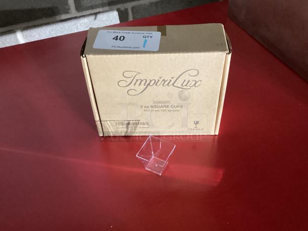 ImpiriLux 2 oz Square Cups
100ct - Image 1 of 4
