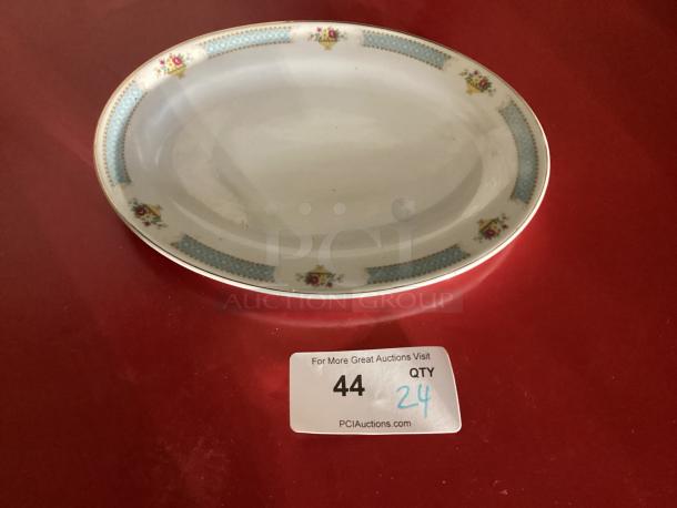 12” Country Bouquet Oval Dinner Plate
Qty 24 
Your Bid x 24 - Image 1 of 3