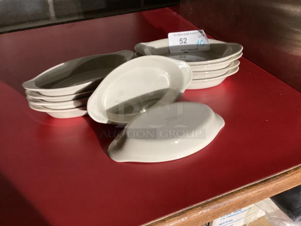 Ventura 10” Au Gratin Boats 
Qty 10 
Your Bid x 10 - Image 2 of 3