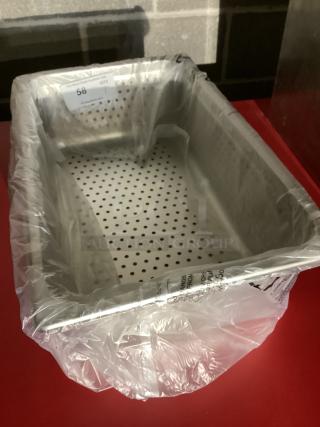 Wow New! Uplate 18-8 Stainless Steel Full Size Perforated Drop Pan
21 x 13 x 6
Qty 1