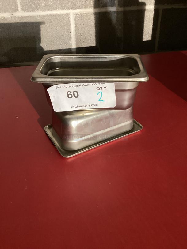 Tarhong 1/9 Stainless Steel 2-½ Pan 
Qty 2
Your Bid x 2 - Image 1 of 3