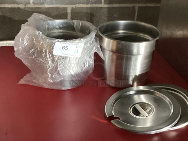 Brand New Vollrath Stainless Steel Soup Pans W/Lids
Qty 2 
Your Bid x 2 - Image 2 of 2