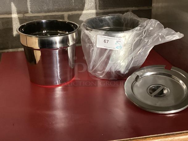 New! Uplate Chrome Soup Pans
Qty 2 
Your Bid x 2 - Image 1 of 3