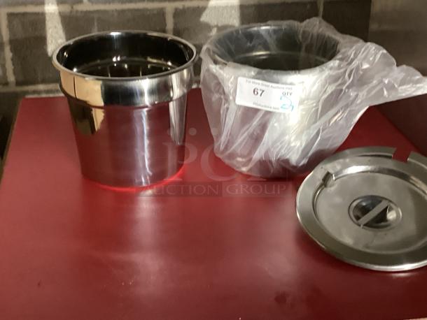 New! Uplate Chrome Soup Pans
Qty 2 
Your Bid x 2 - Image 2 of 3