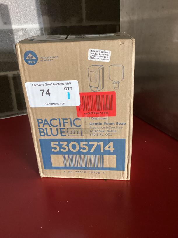 Pacific Blue Manual Soap Dispenser
Color - Black 
Qty 1 - Image 1 of 2