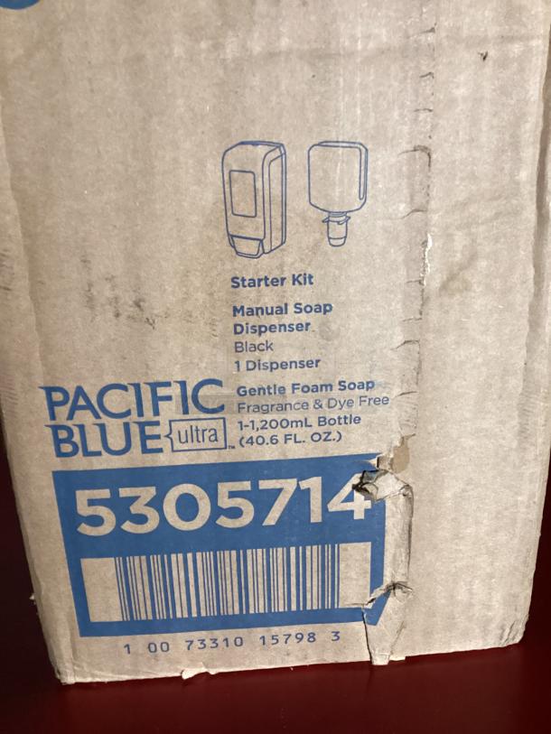 Pacific Blue Manual Soap Dispenser
Color - Black 
Qty 1 - Image 2 of 2