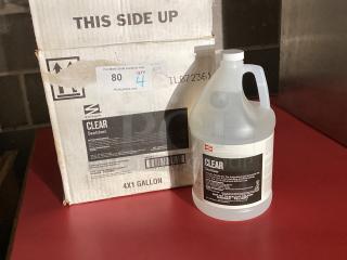 Swisher 4-1 Gallon Bottles of Clear Sanitizer
Qty 4  
Your Bid x 4