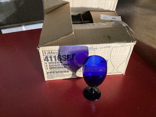 New -Libbey 16 oz Cobalt Blue Ice Tea Goblet/Glass
Qty 11
Your Bid x 11 - Image 2 of 2