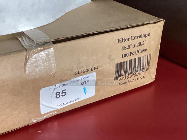 Filter Envelope for Pitco Fryer 
18-1/2 x 20-1/2  
100 Per Box  
Replaxes Pitco Pp10613
Msrp $219.99 - Image 3 of 4