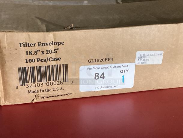 Filter Envelope for Pitco Fryer 
18-1/2 x 20-1/2  
100 Per Box  
Replaxes Pitco Pp10613
Msrp $219.99 - Image 4 of 4