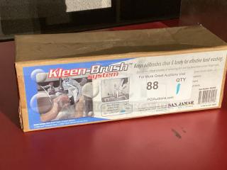 New! San Jamar Kleen Brush System