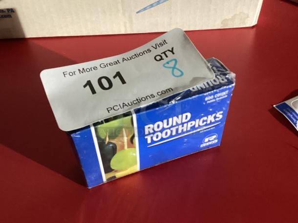 Royal Round Toothpicks
Qty 8
Your Bid x 8
800 Per Box - Image 1 of 1