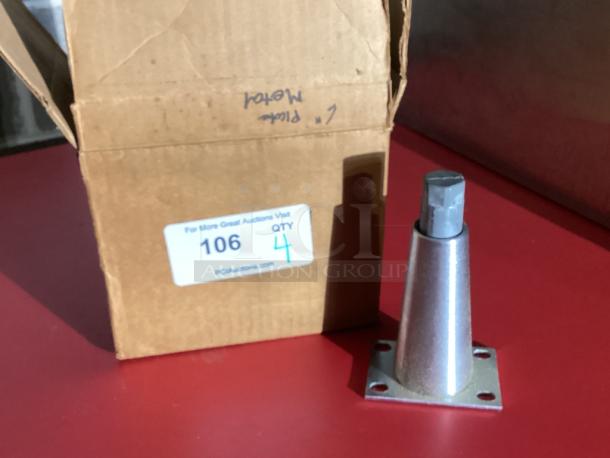 6” Plate Mount Metal Replacement Legs
Qty 4 - Image 1 of 1