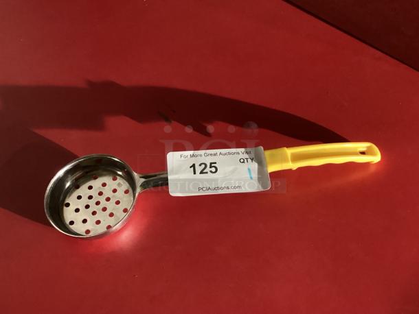 5 oz Stainless Steel Perforated Portion Spoon
Qty 1 - Image 1 of 2