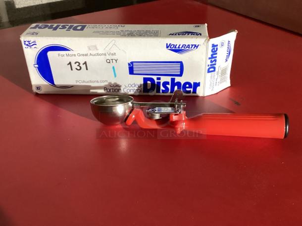 Vollrath Disher 1-1/3 oz Color Coded Portion Scoop
Qty 1 - Image 1 of 2