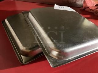 1” Stainless Steel ½ Pan
Qty 2
Your Bid x 2