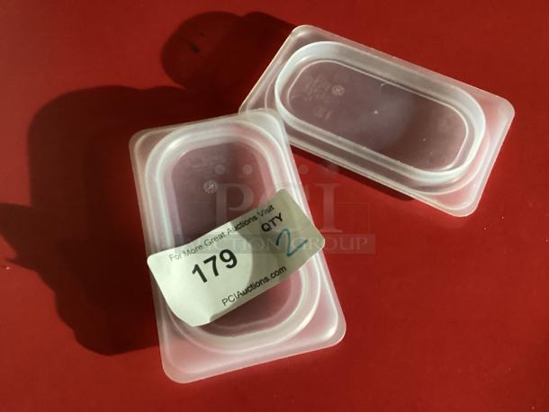 Cambro ⅛ Pan Clear Lid
Qty 2 
Your Bid x 2 - Image 2 of 2