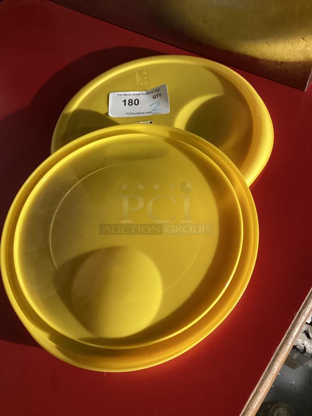 Rubbermaid 5730 Yellow 13-½” Lid
Qty 2
Your Bid x 2 - Image 2 of 2