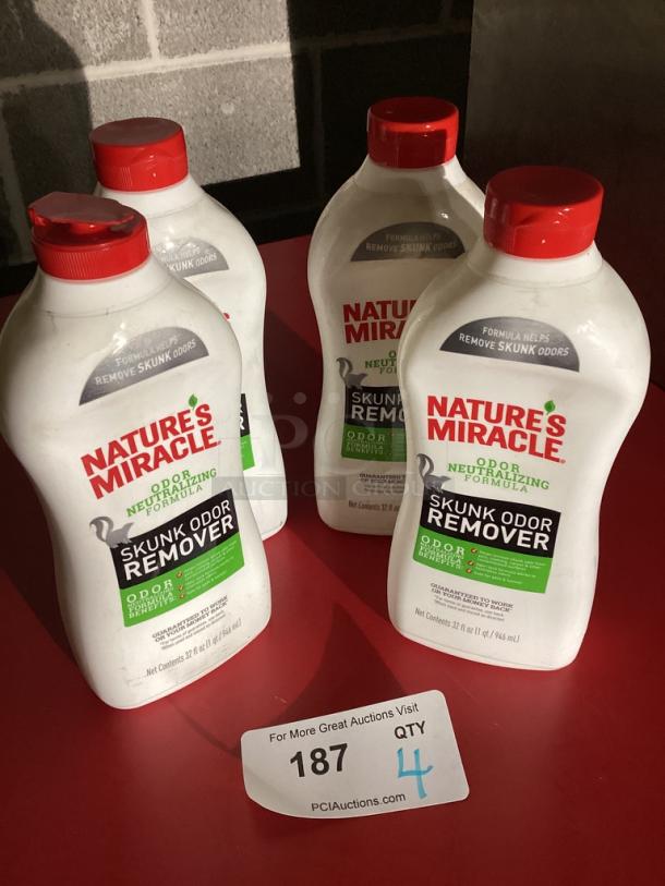 Natures Miracle Skunk Odor Remover
Qty 4
Your Bid x 4 - Image 1 of 3