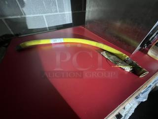 36” Yellow Gas Hose W/Quick Connect Connector